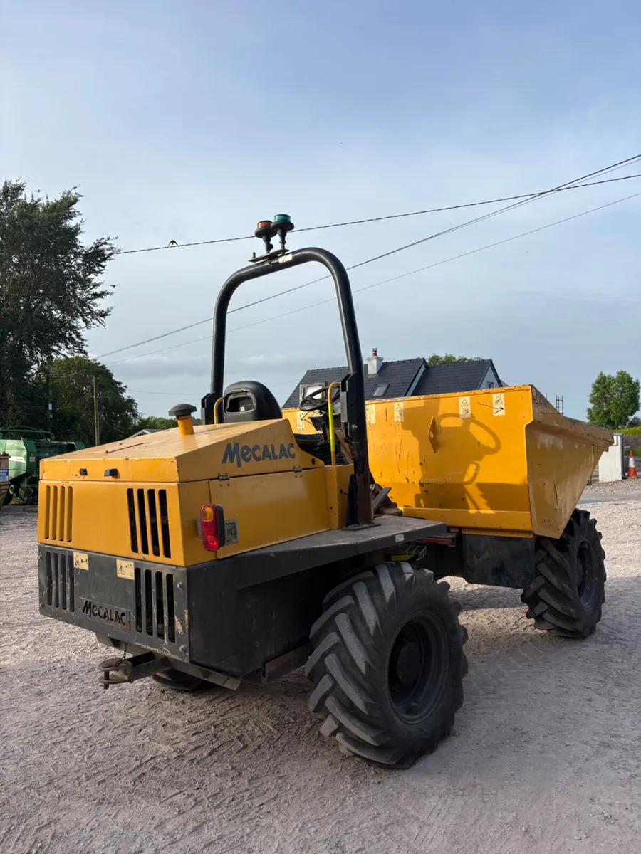 2018 MECALAC 6 ton Dumper - Image 3