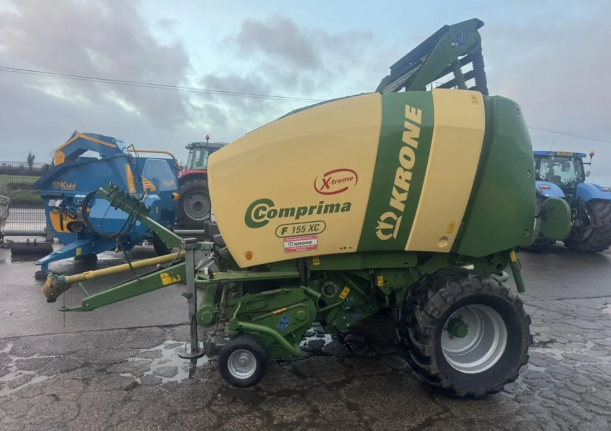 Krone Comprima F155XC Round Baler - Image 1