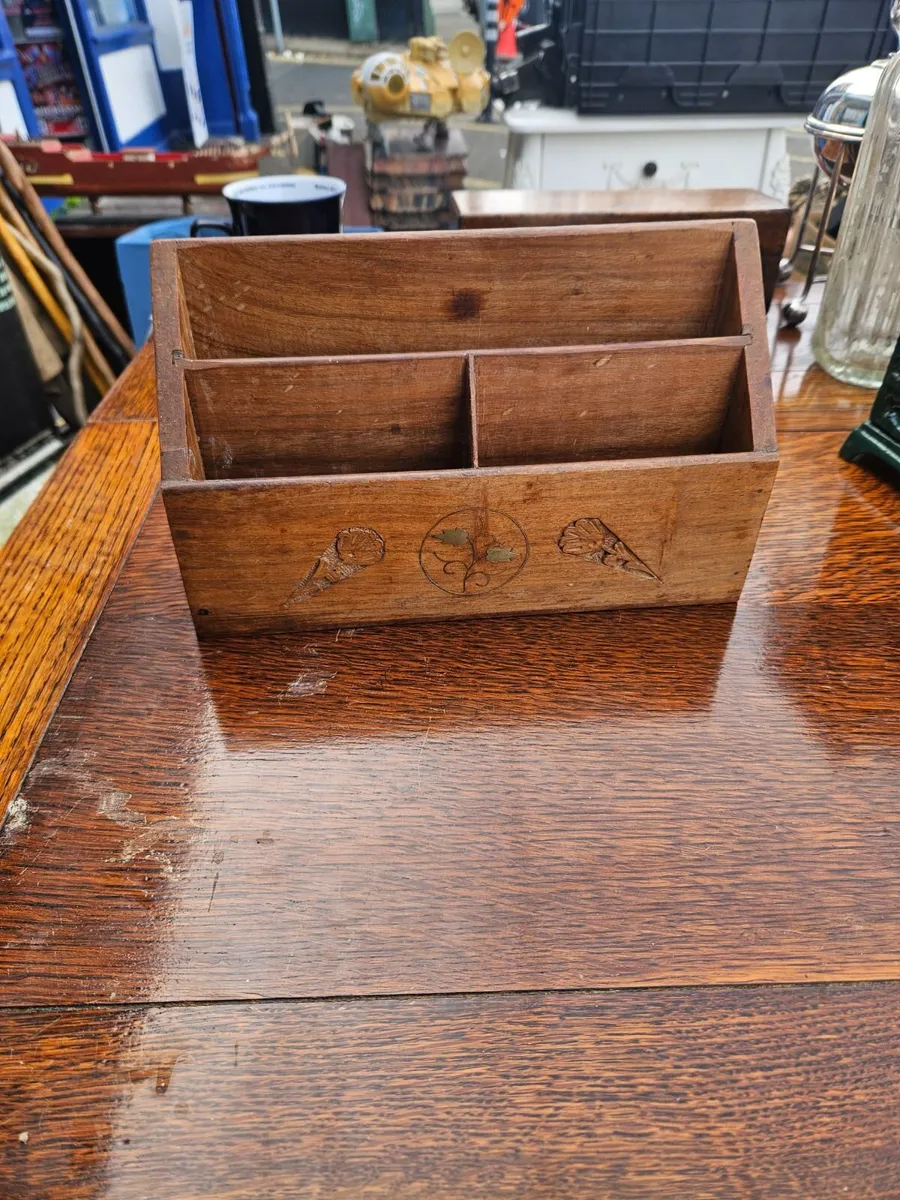 Vintage Desk Writing Organiser - Image 1
