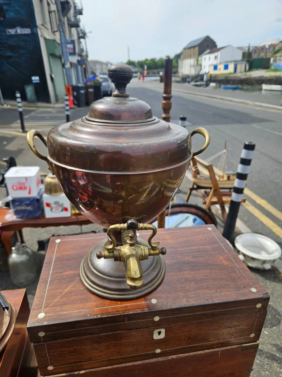 Vintage Copper Kettle Pot - Image 1