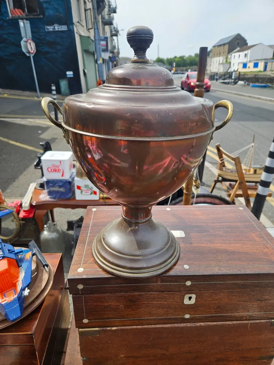 Vintage Copper Kettle Pot - Image 3