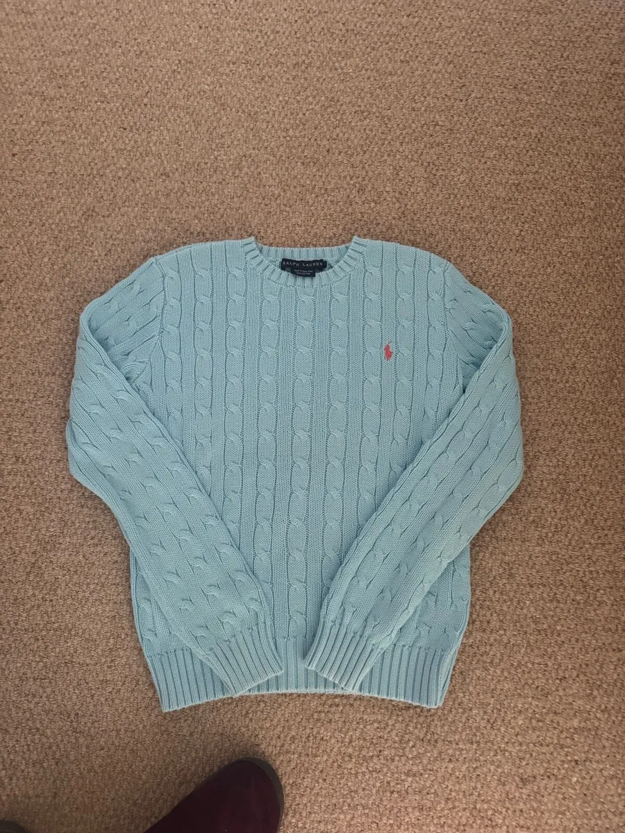 Ralph Lauren ladies cable knit jumper - Image 1
