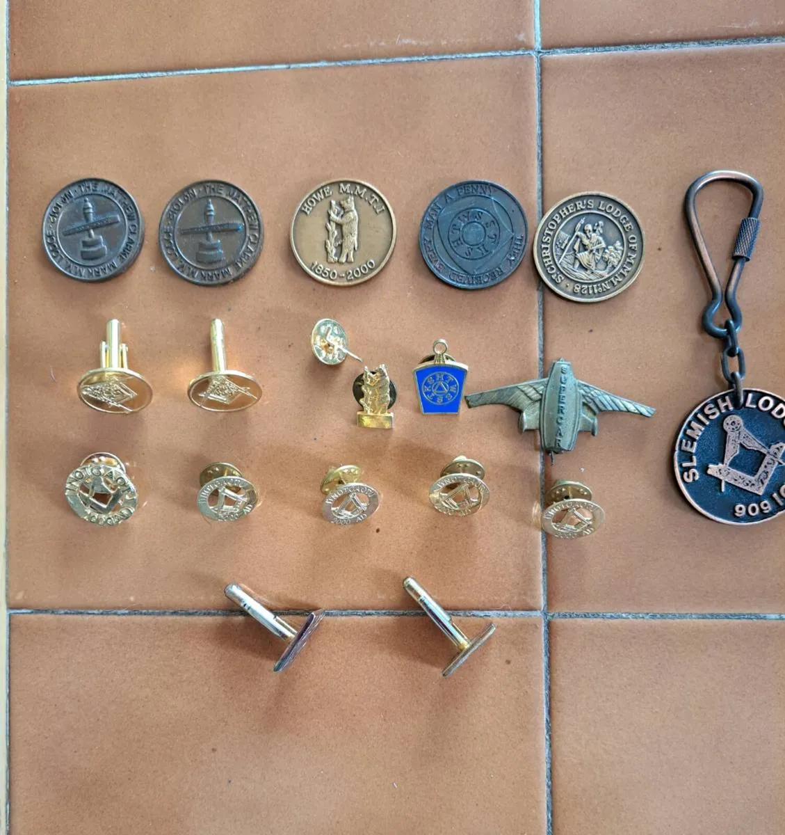 Old masonic items as per photos