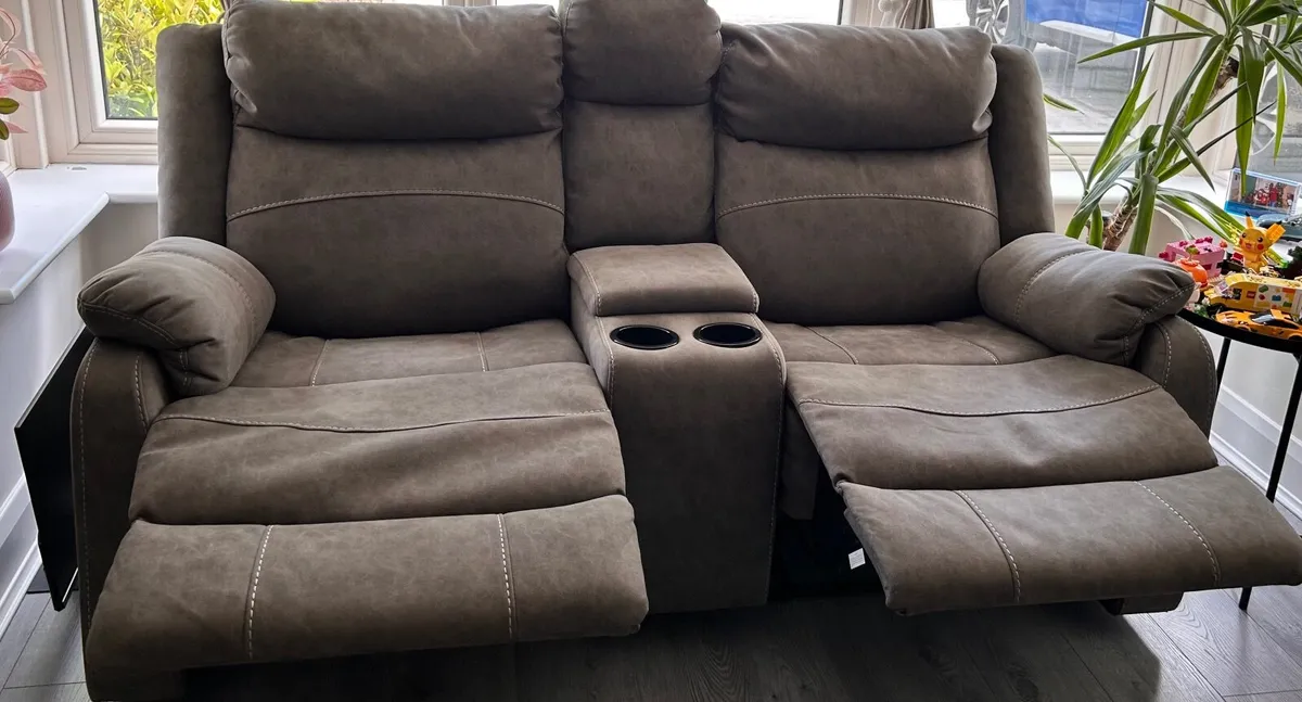 3 and 2  Seater Recliner Sofa - Image 2