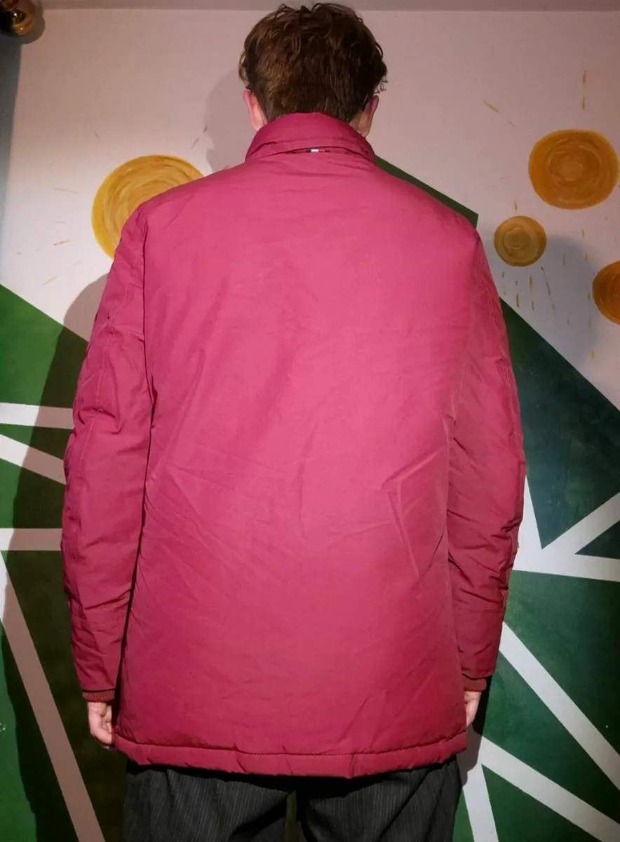 Tommy Hilfiger Red Winter Parka Jacket - Image 2