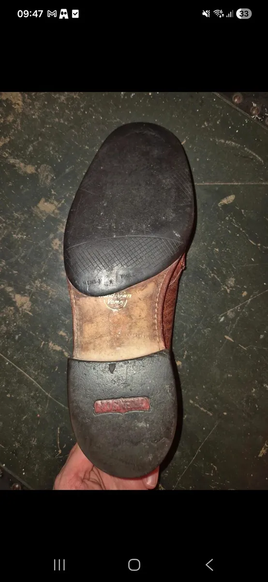 Grenson Genuine Antelope Leather Shoes – Handmade - Image 3