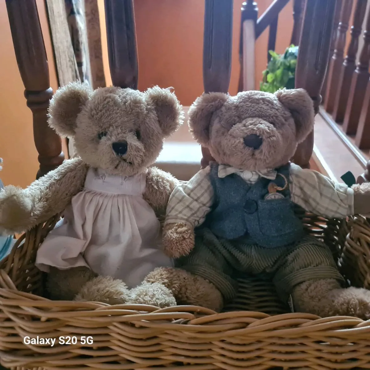 Russ Sir Bradford teddy bear & Bliss bear - Image 1