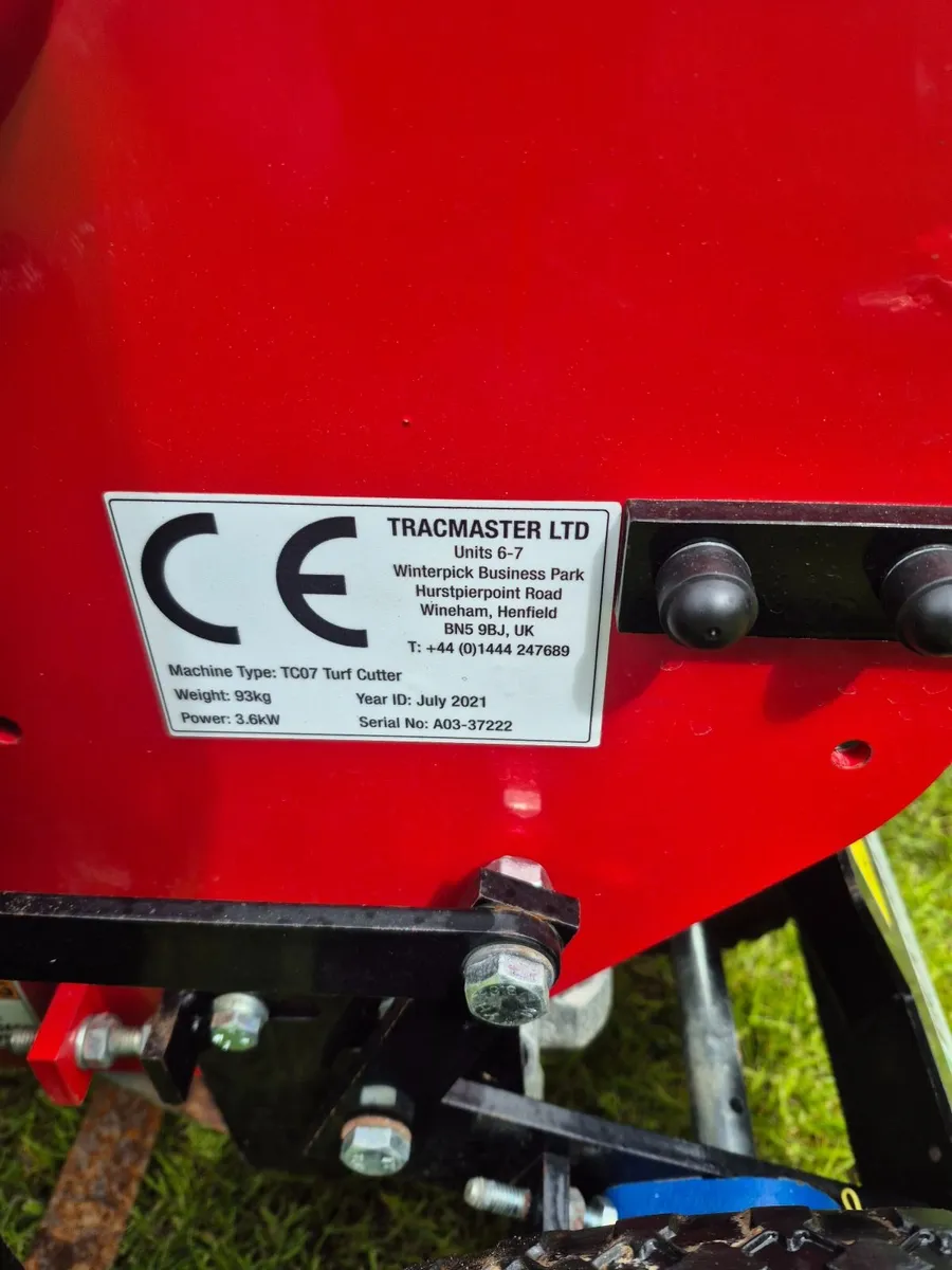 Cammon Turf cutter like new - Image 3