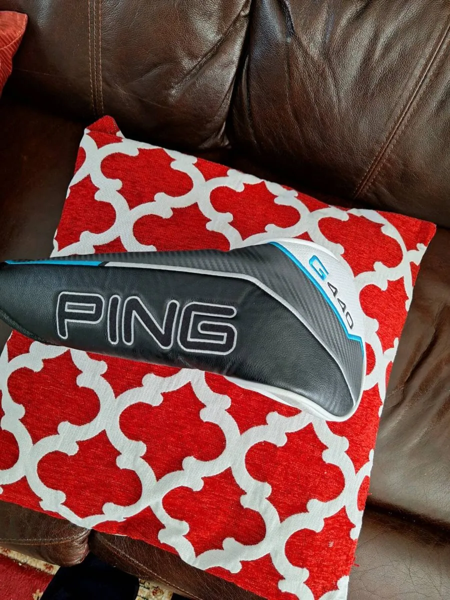 NEW LEATHER PING G 440 DRIVER COVER  FREE POSTAGE - Image 1