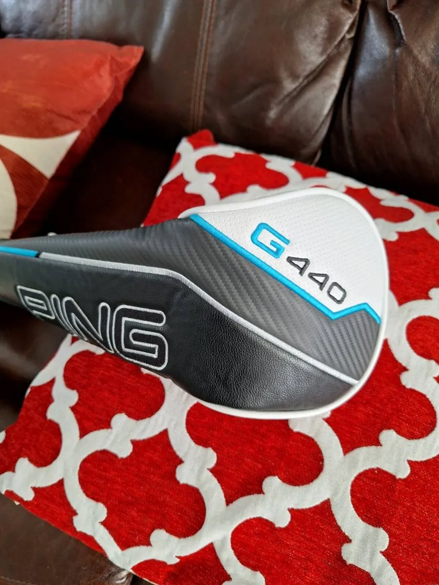 NEW LEATHER PING G 440 DRIVER COVER  FREE POSTAGE - Image 3