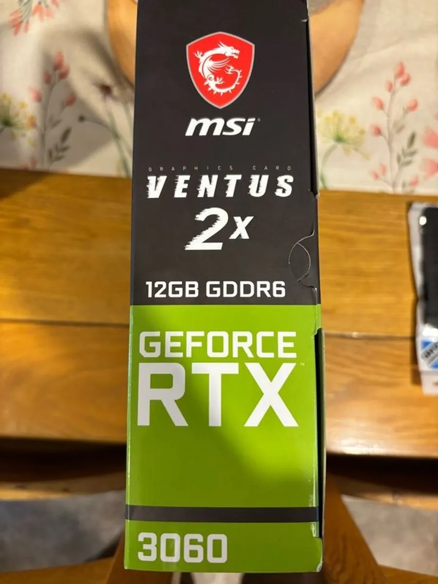 GeForce RTX 3060 ventus 2x 12G OC (price is negotiable) - Image 2