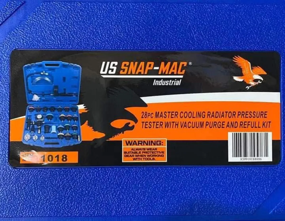 🔧 Snap-Mac Master Cooling System Pressure Tester - Image 2
