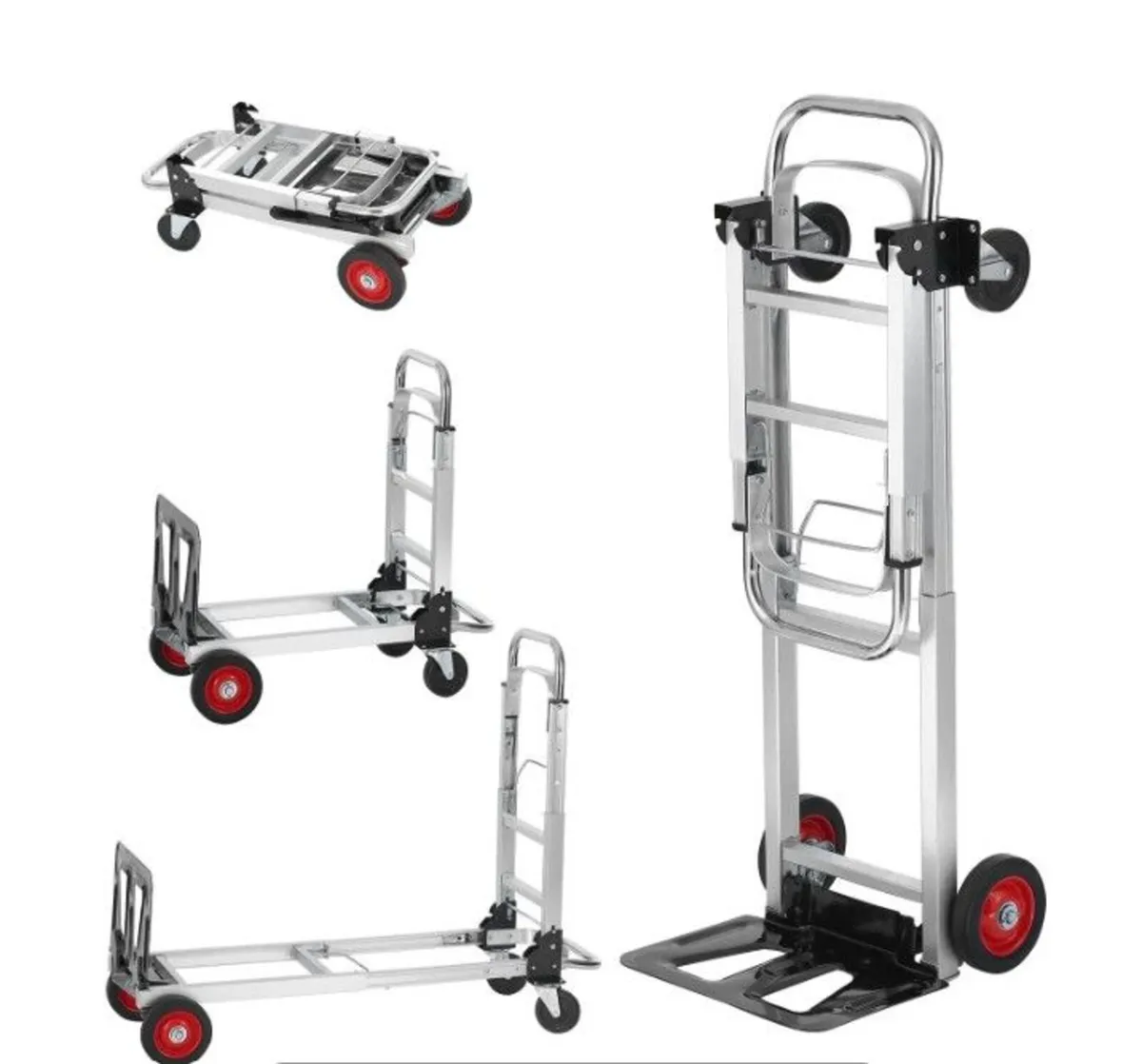 Aluminum Hand Truck 2 in 1 Heavy Duty 181kg - Image 3