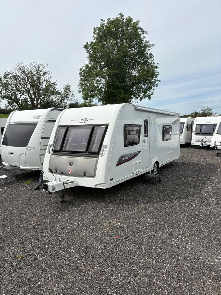 Elddis Avante 4 Berth Fixed Bed Caravan - Image 1