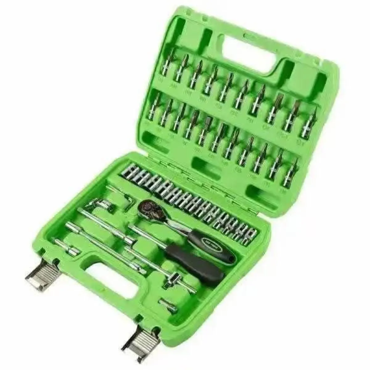🔧 46 Piece 1/4" Drive Metric Socket & Bit Set - Image 1