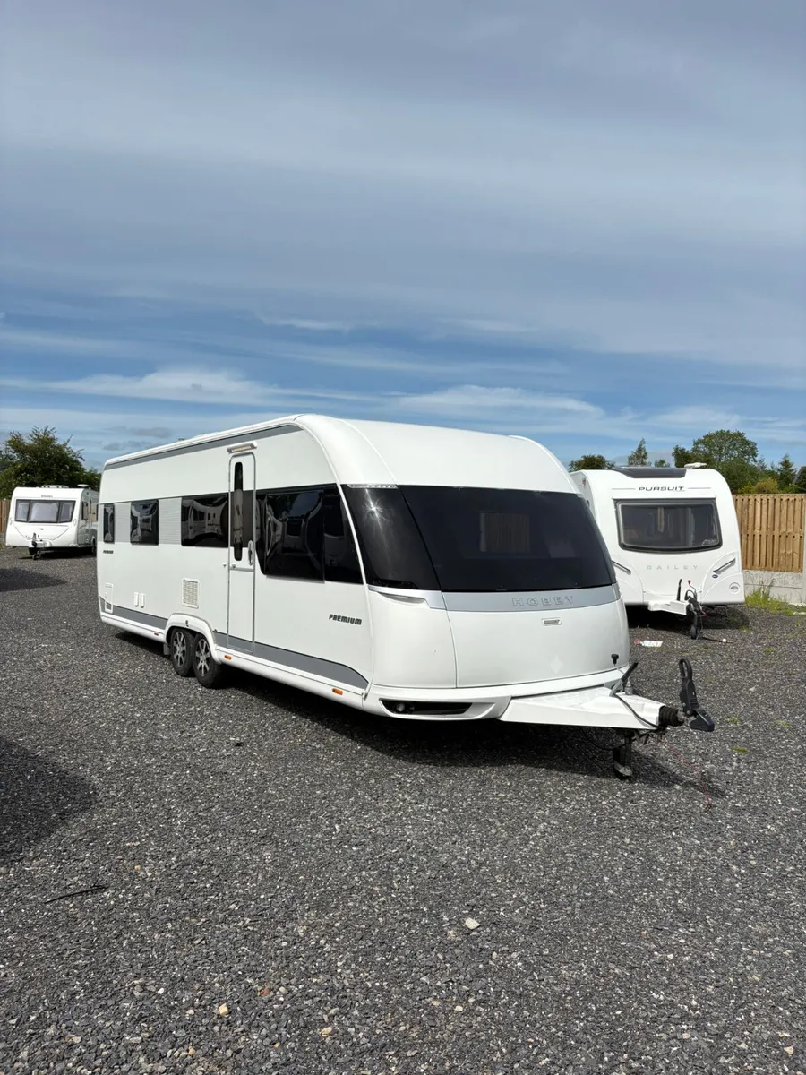 Rare Hobby Spaceship 4 Berth Caravan For Sale - Image 1