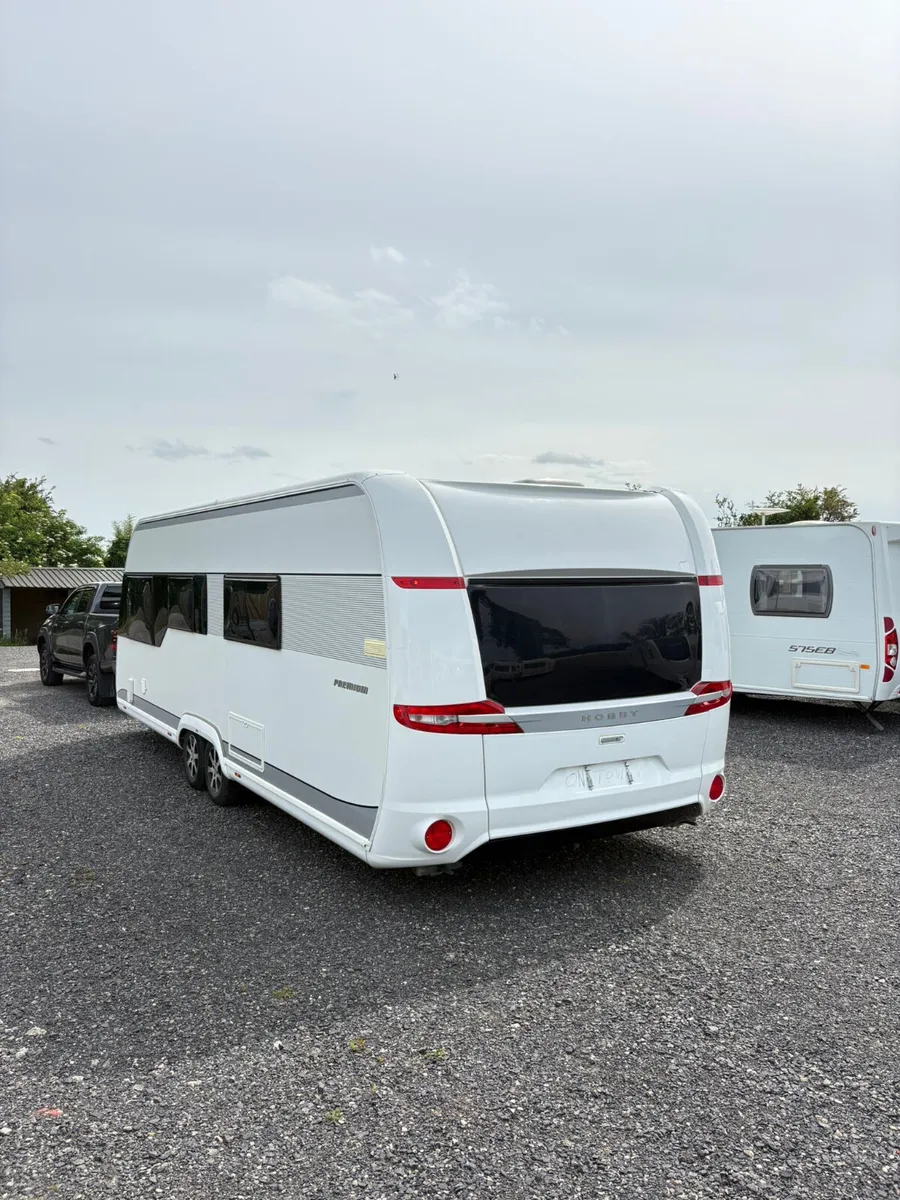 Rare Hobby Spaceship 4 Berth Caravan For Sale - Image 4