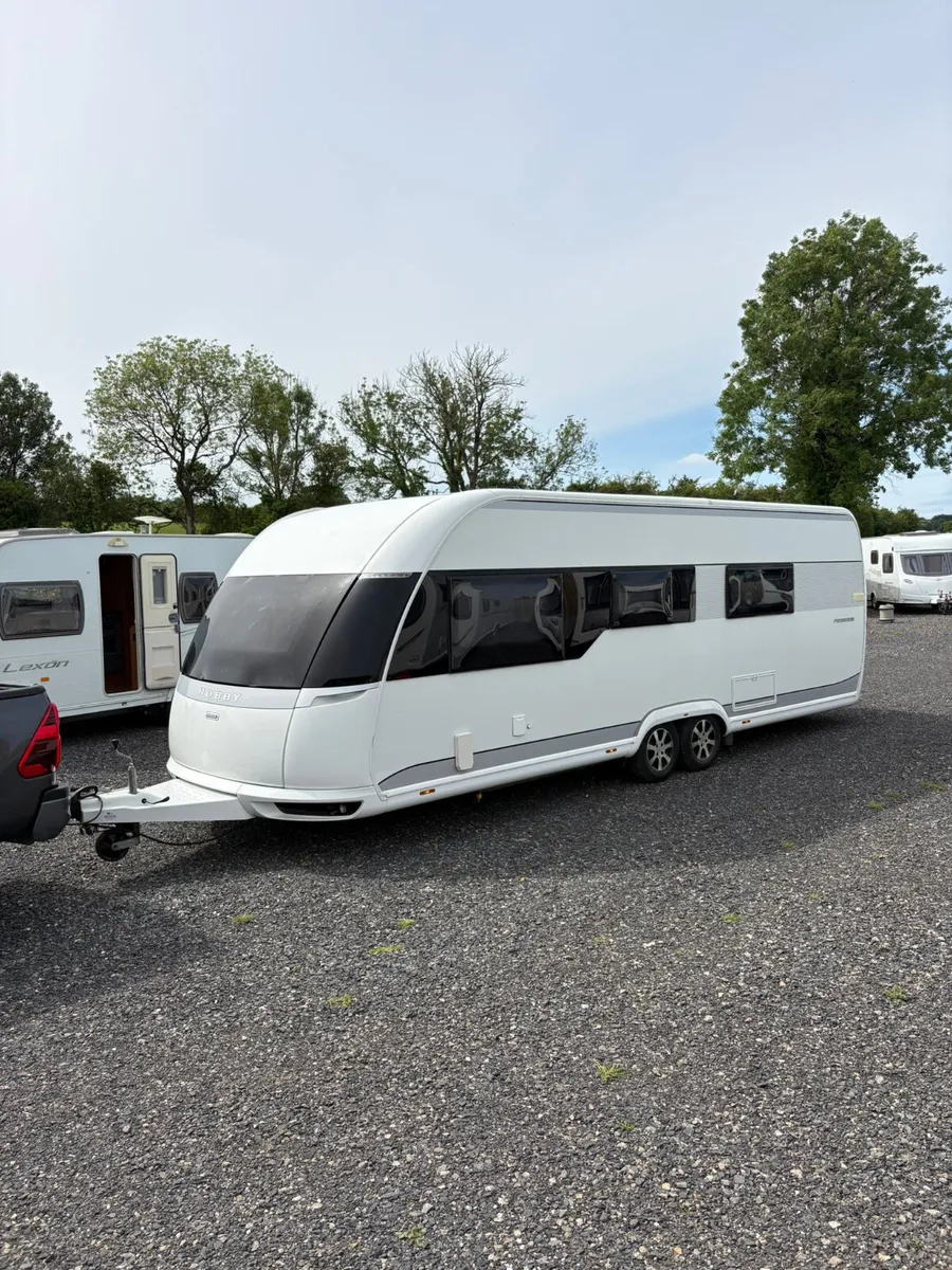Rare Hobby Spaceship 4 Berth Caravan For Sale - Image 2