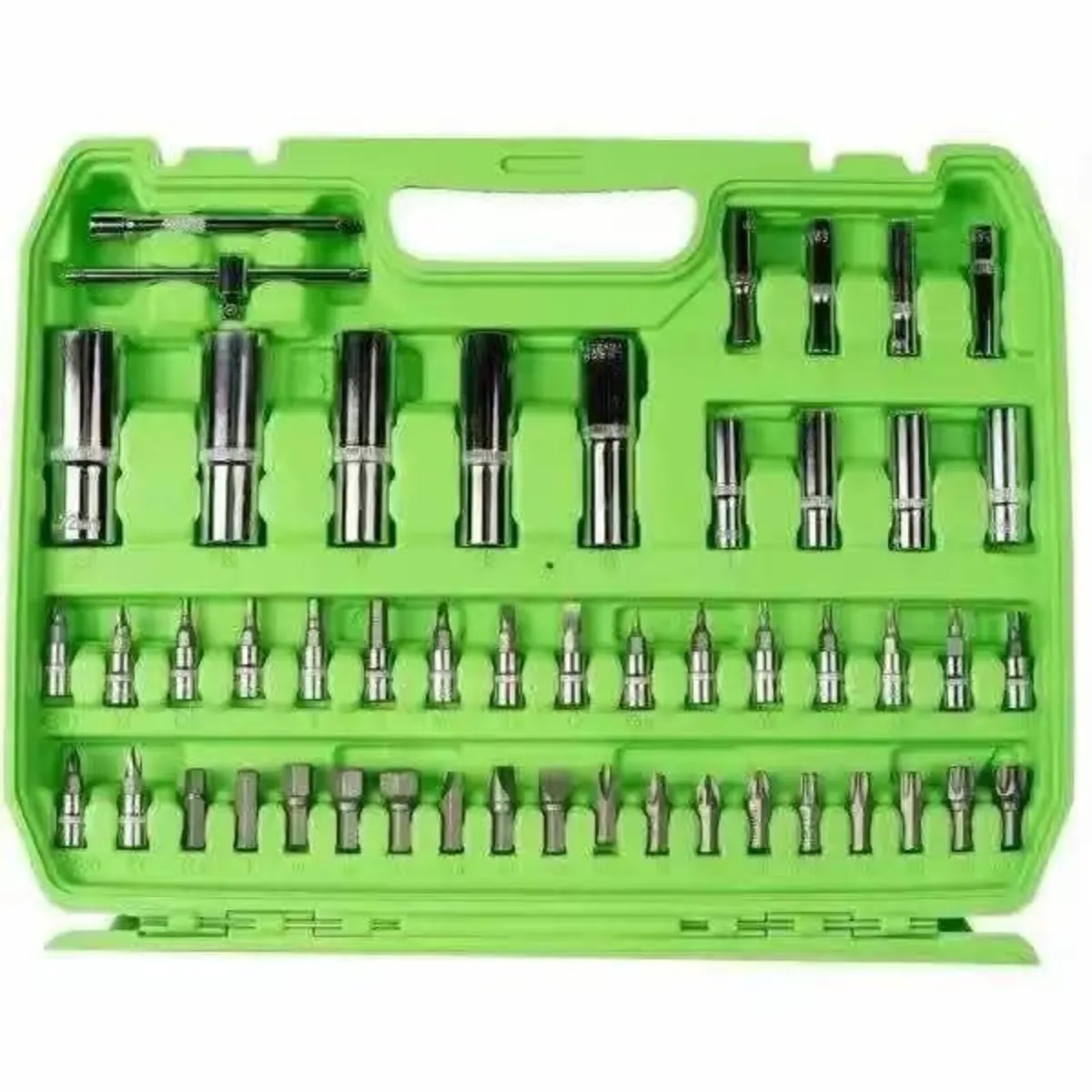 🔧 108 Piece 1/4″ & 1/2″ Drive Socket Set - Image 2