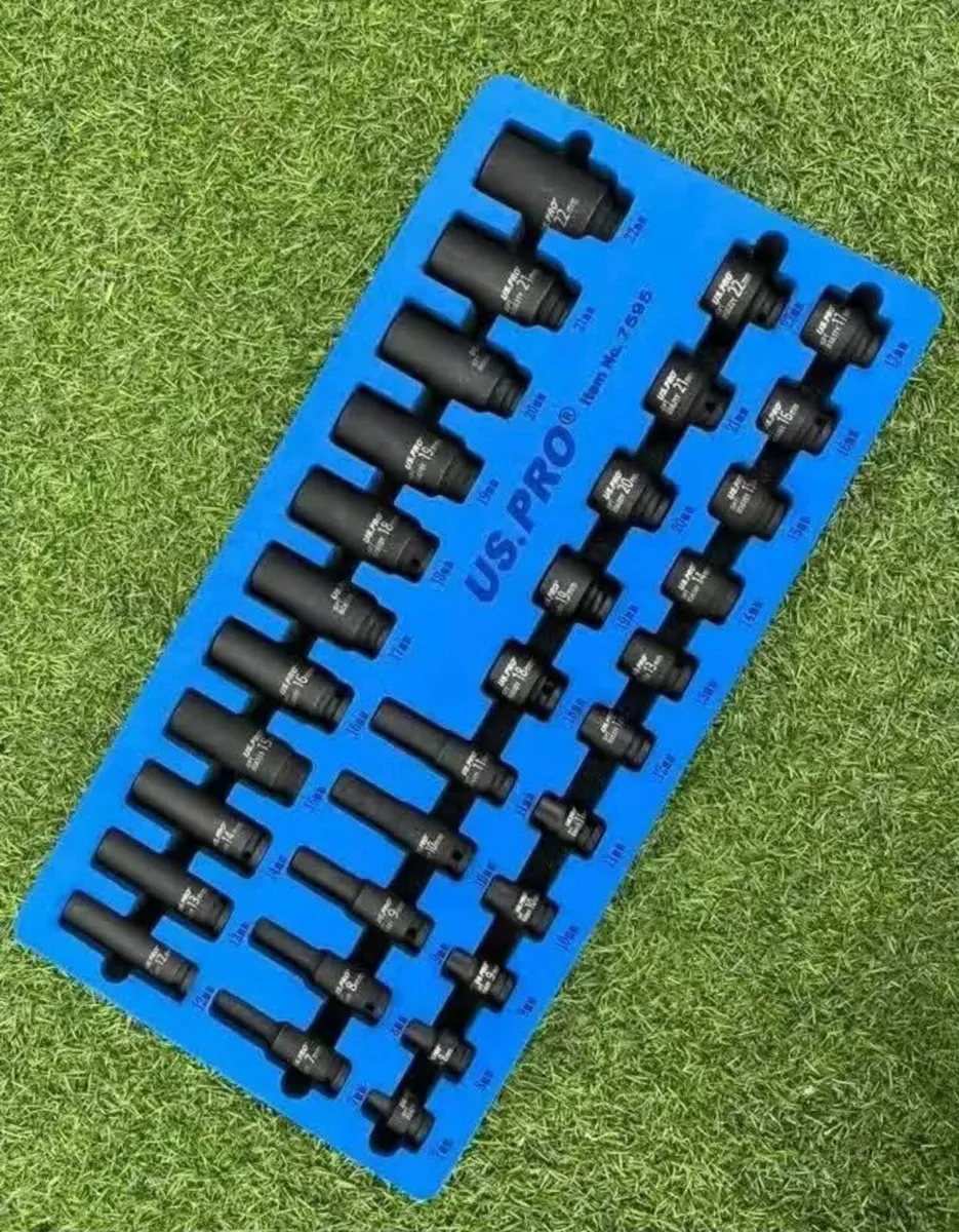 32 Piece 3/8″ Drive Deep & Shallow Impact Socket - Image 2
