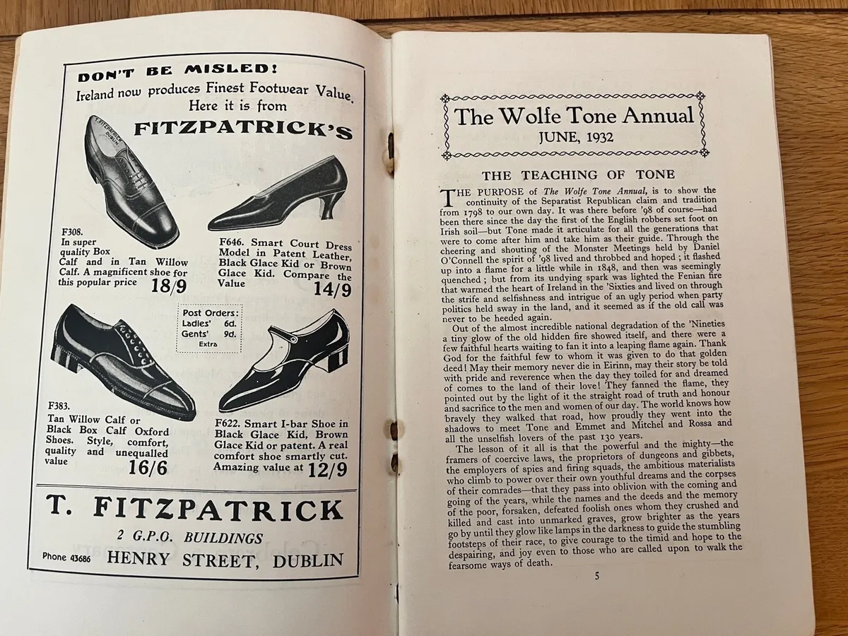Rare Annuals Wolfe Tone - Image 2