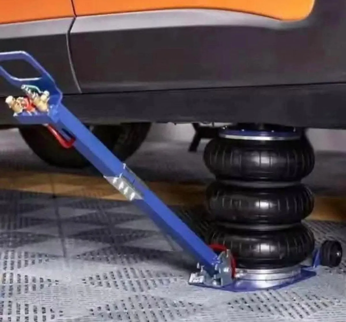 🚗 3 Ton Air Bag Pneumatic Jack with Long Handle - Image 2