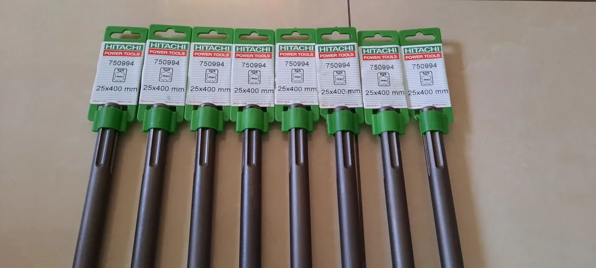 Hitachi 25mm X 400mm Sds Max Chisels - Image 2