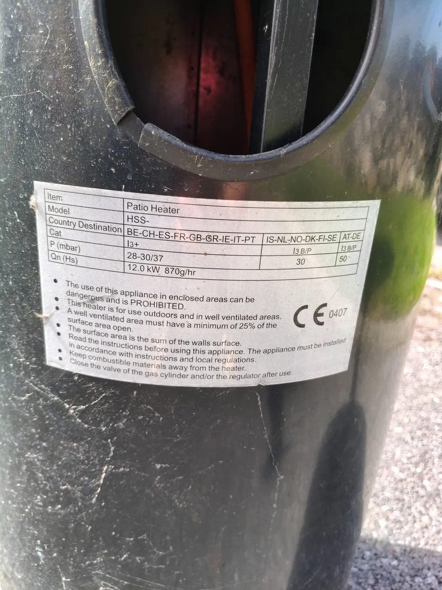 Gas Patio Heater - Image 2