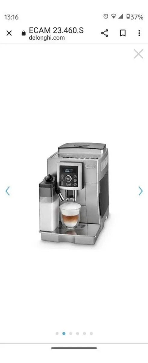 DeLonghi beans to cup - Image 1