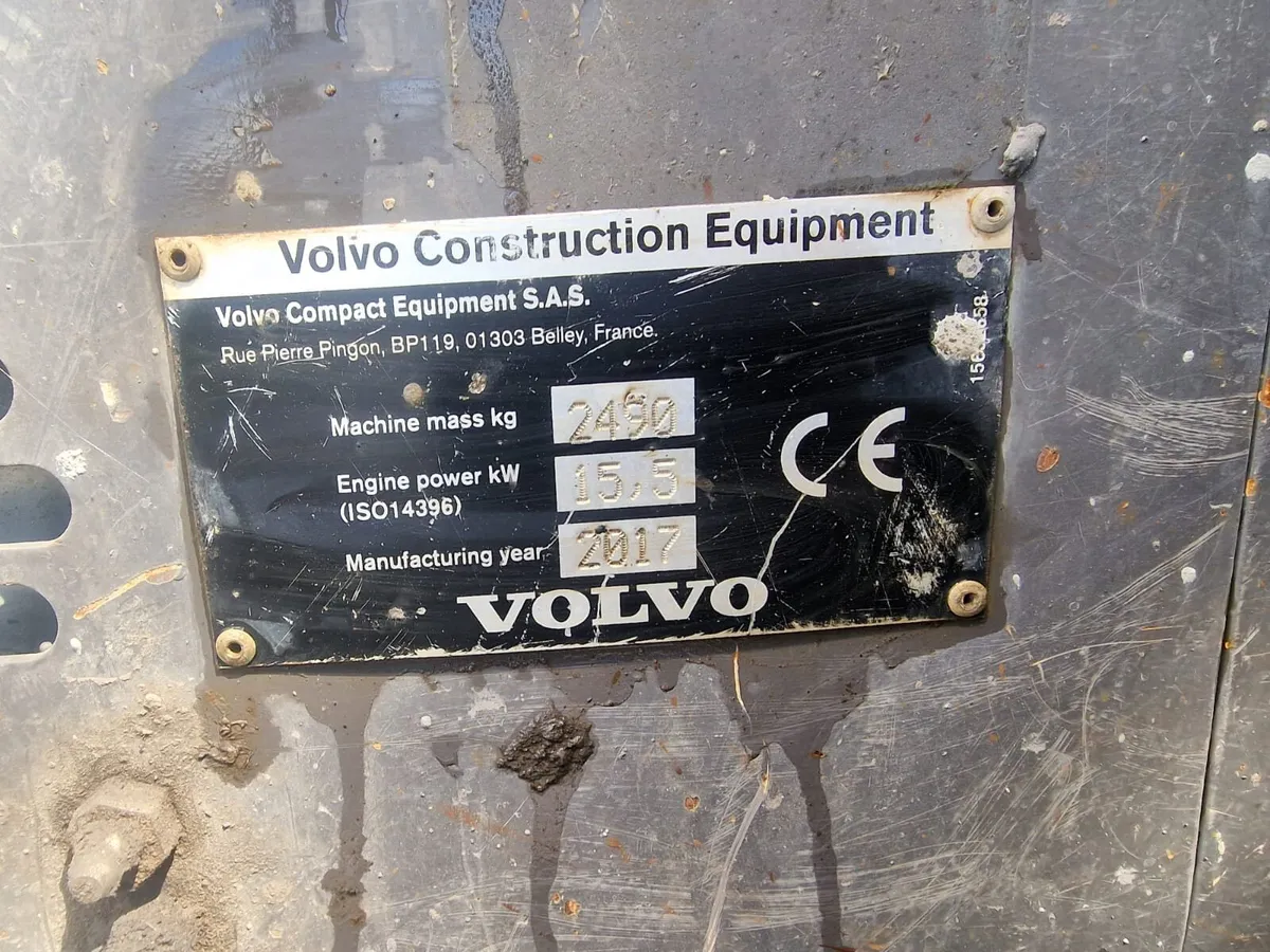 Volvo 25 d mini digger - Image 4
