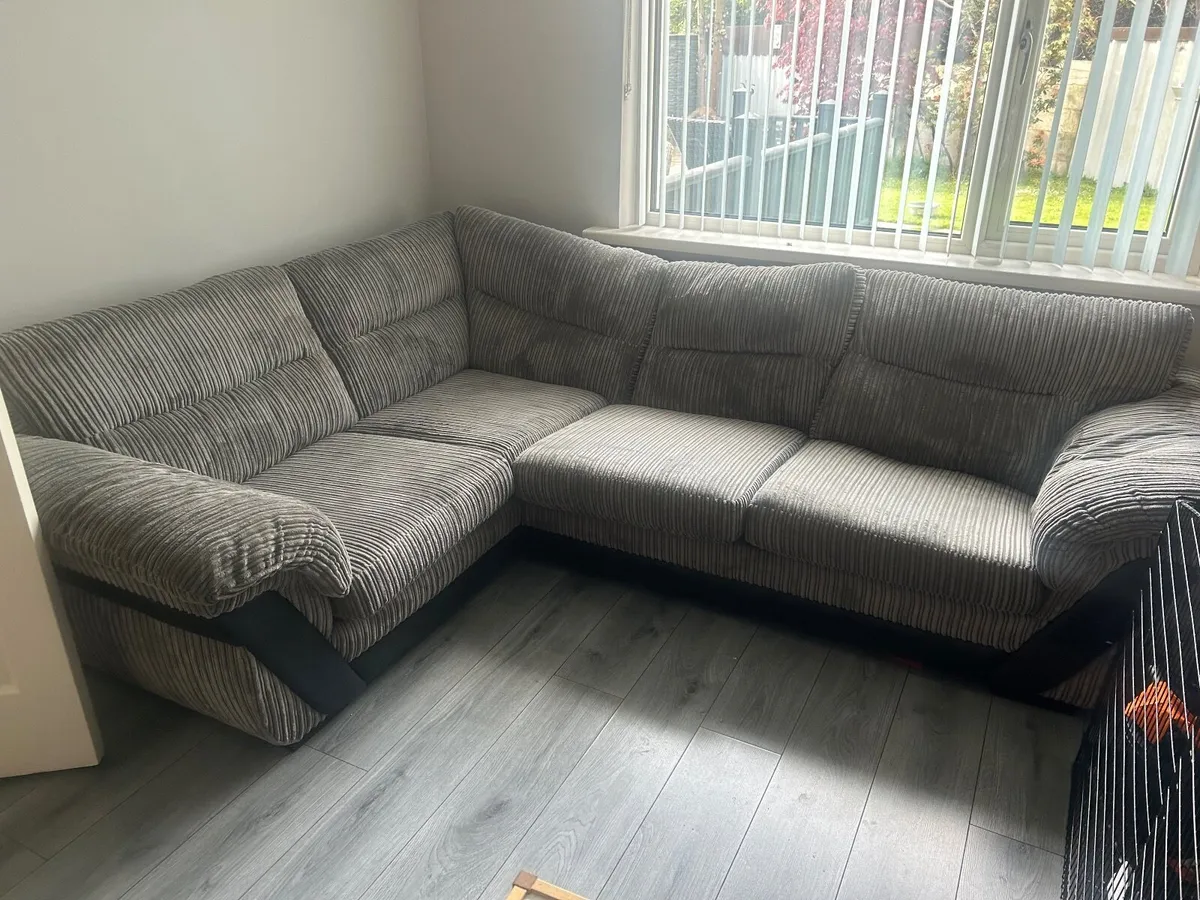 Large Grey Corner Sofa🔥 – Excellent Condition - Image 2