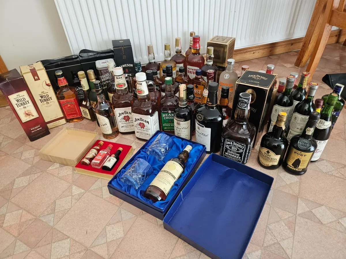 Antique  whisky bottles - Image 1