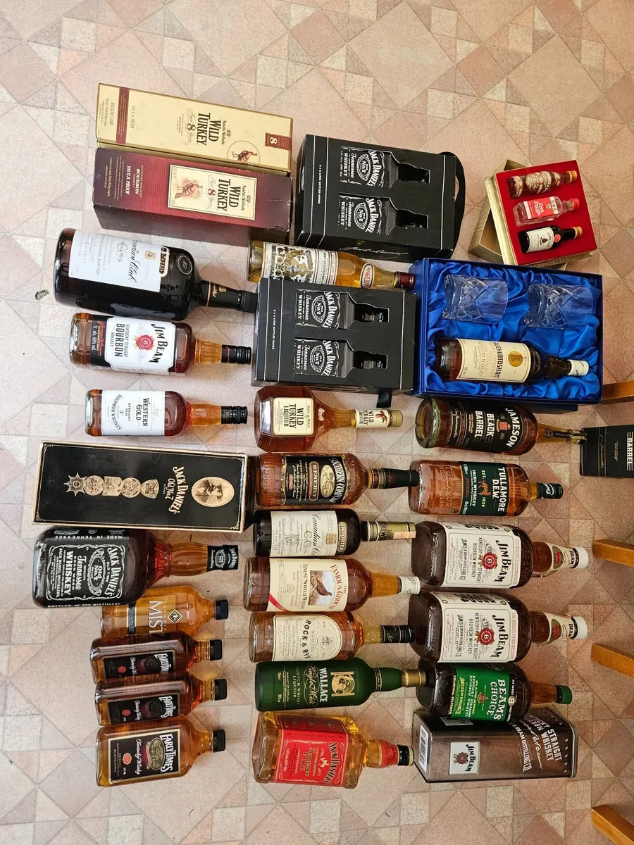 Antique  whisky bottles - Image 2
