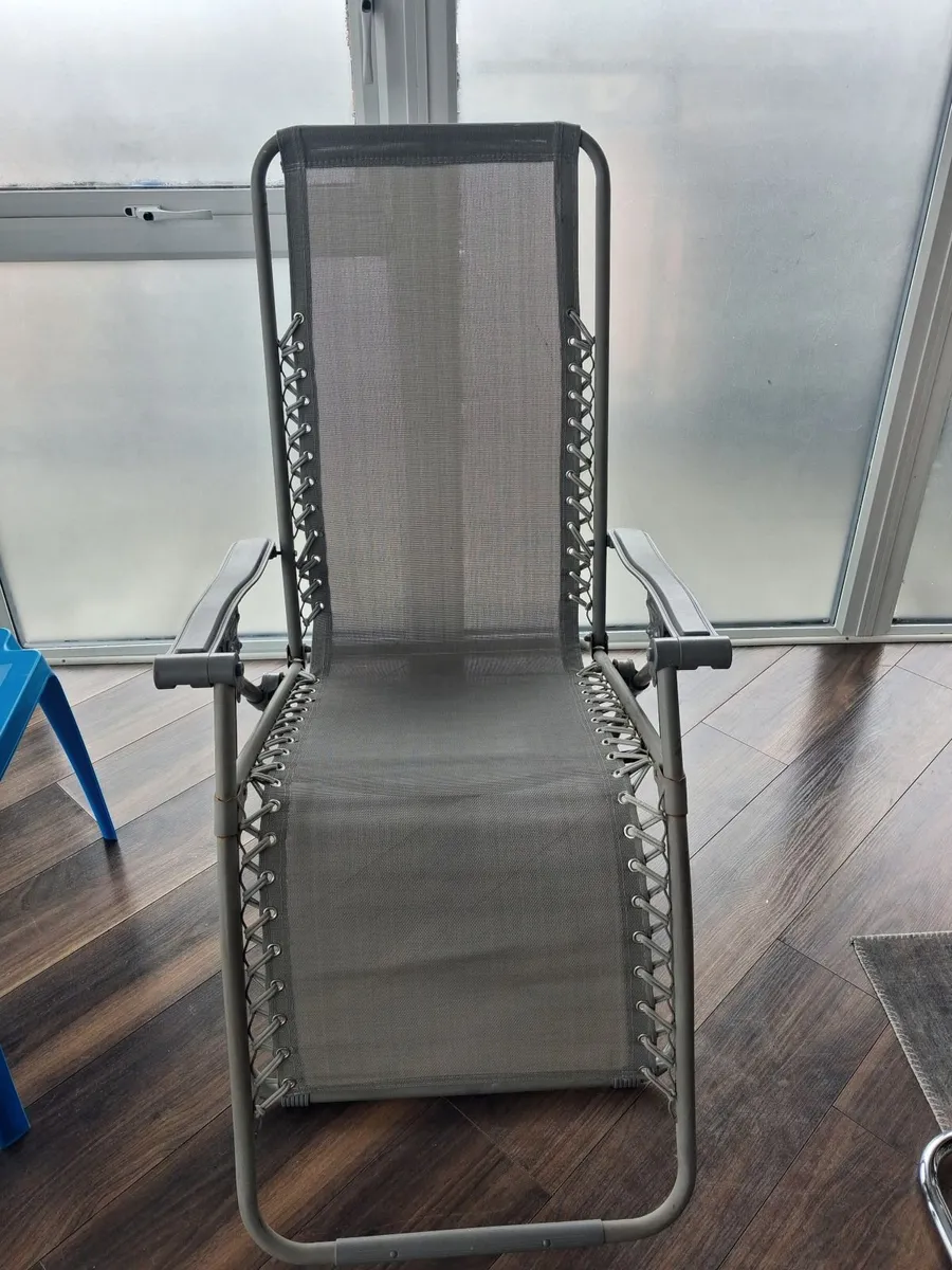 Sunlounger – Grey - Image 3