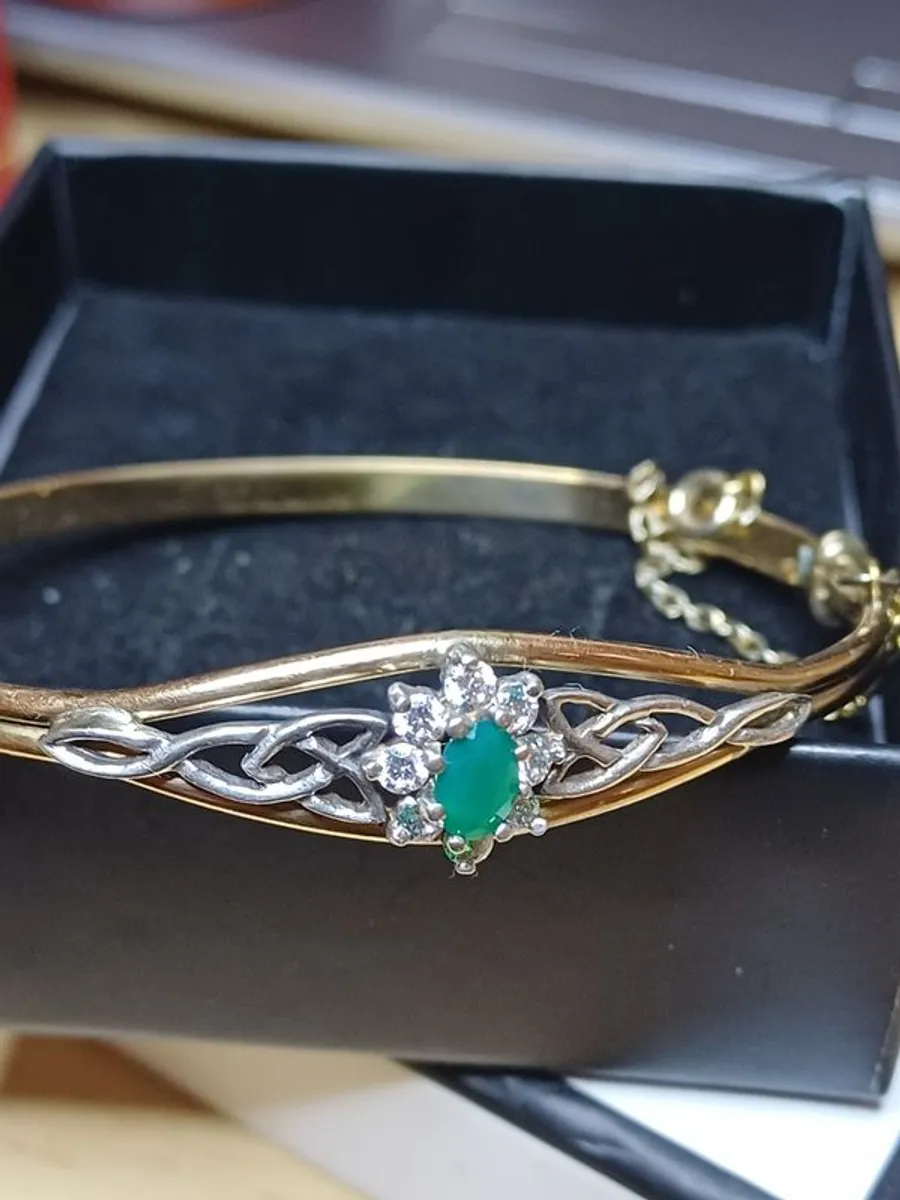 vintage bracelets for women 9ct rolled  gold - Image 1