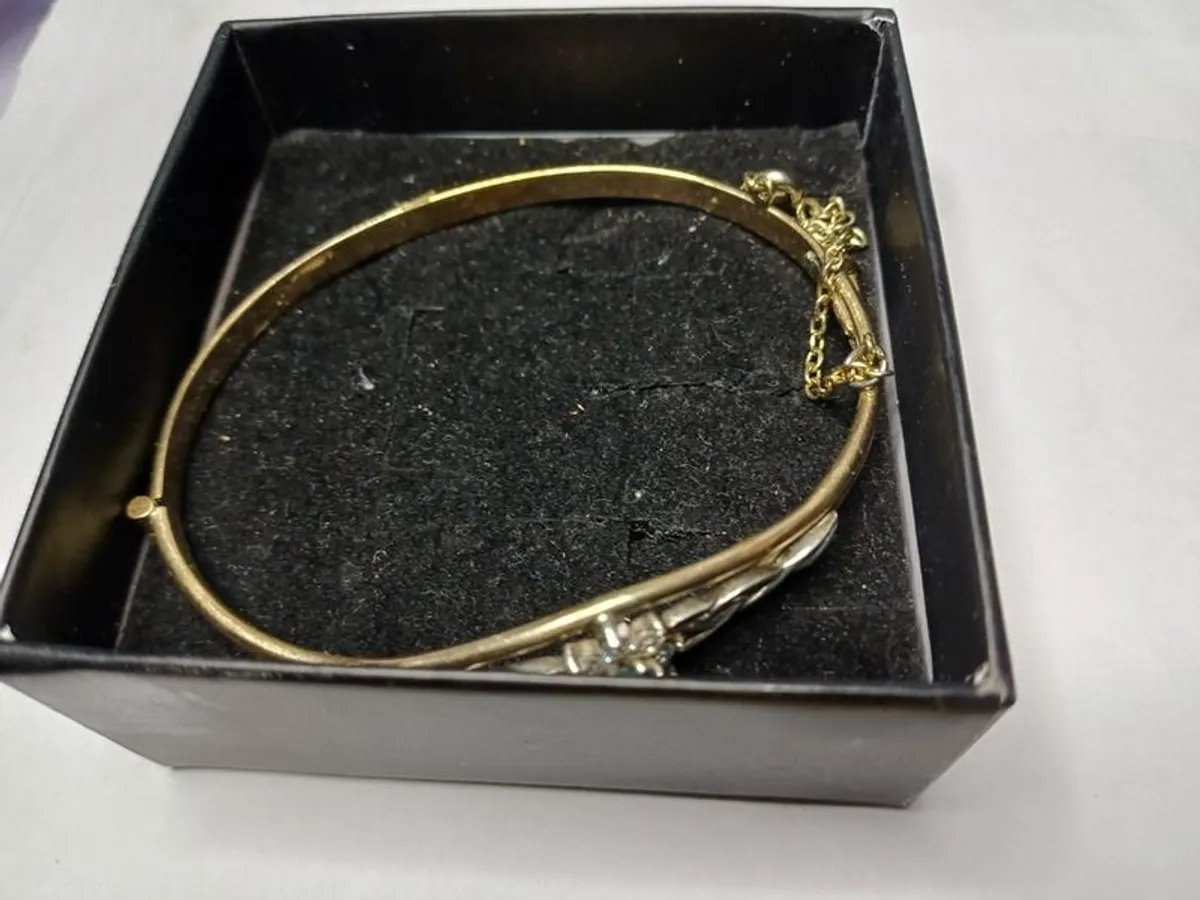 vintage bracelets for women 9ct rolled  gold - Image 4