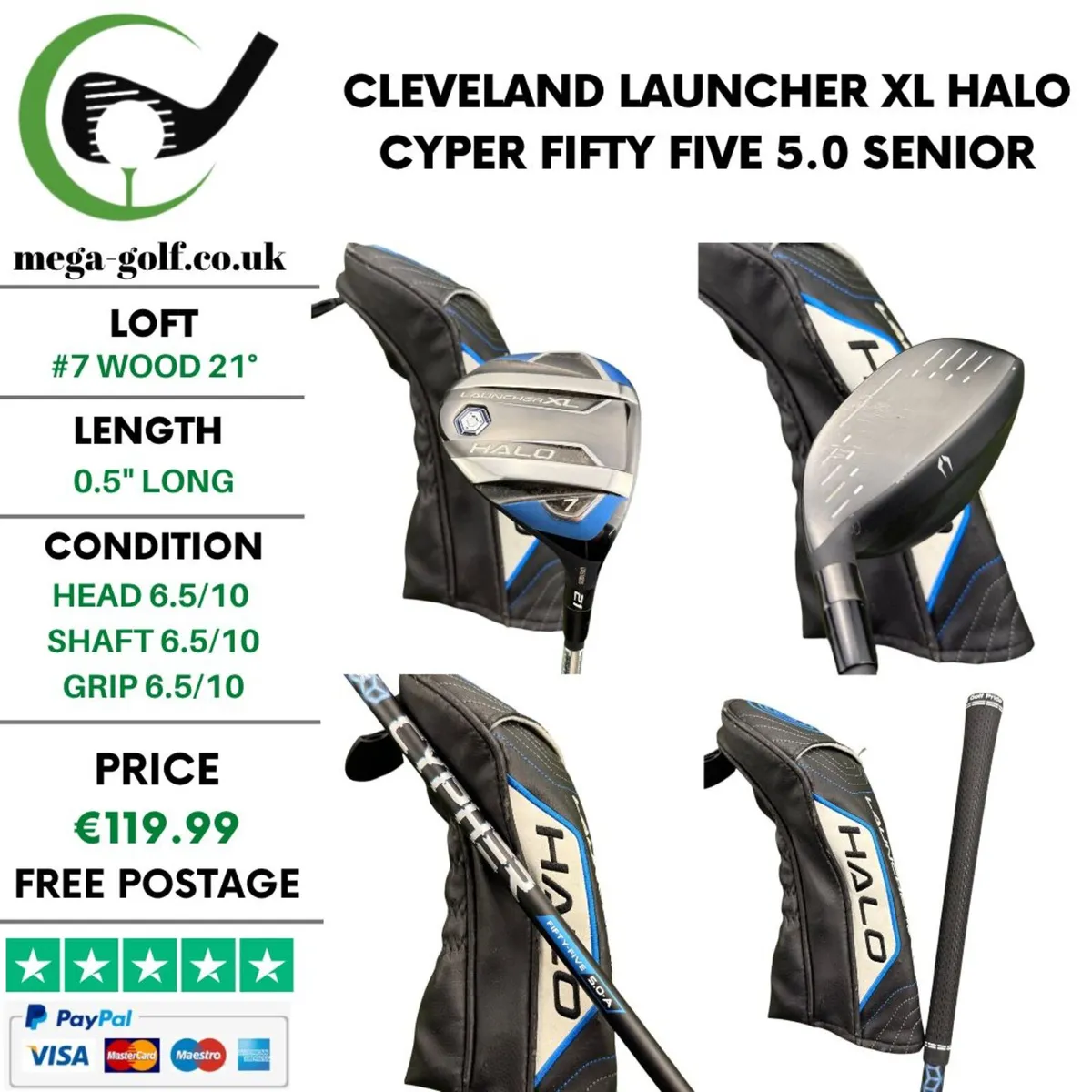 Cleveland Launcher XL Halo #7 Wood 21° / Senior - Image 1