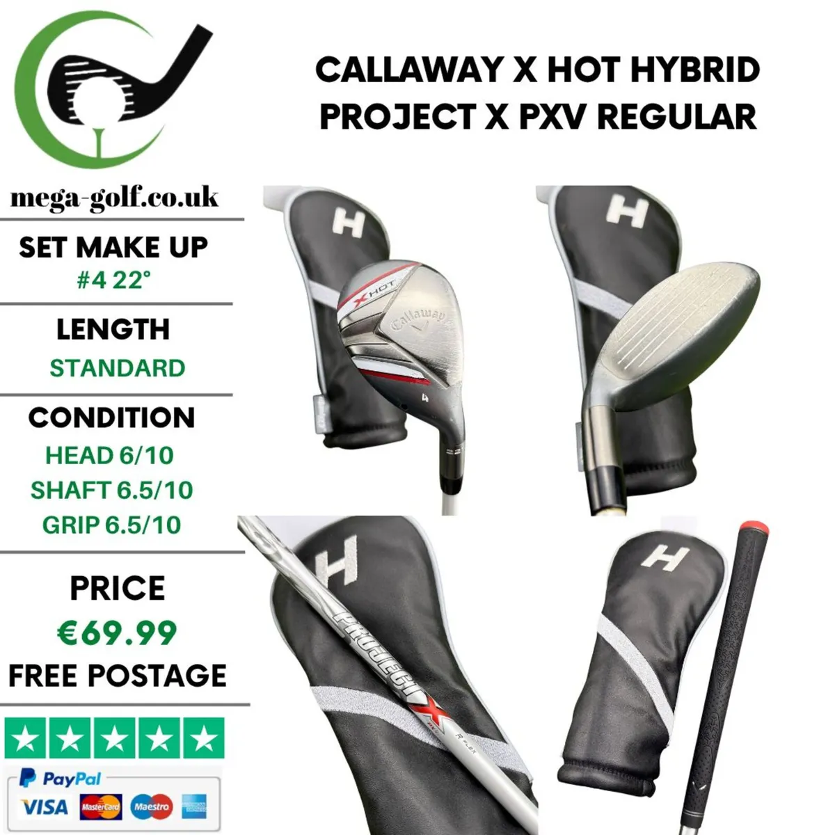 Callaway X Hot Hybrid / #4 22° / Regular - Image 1