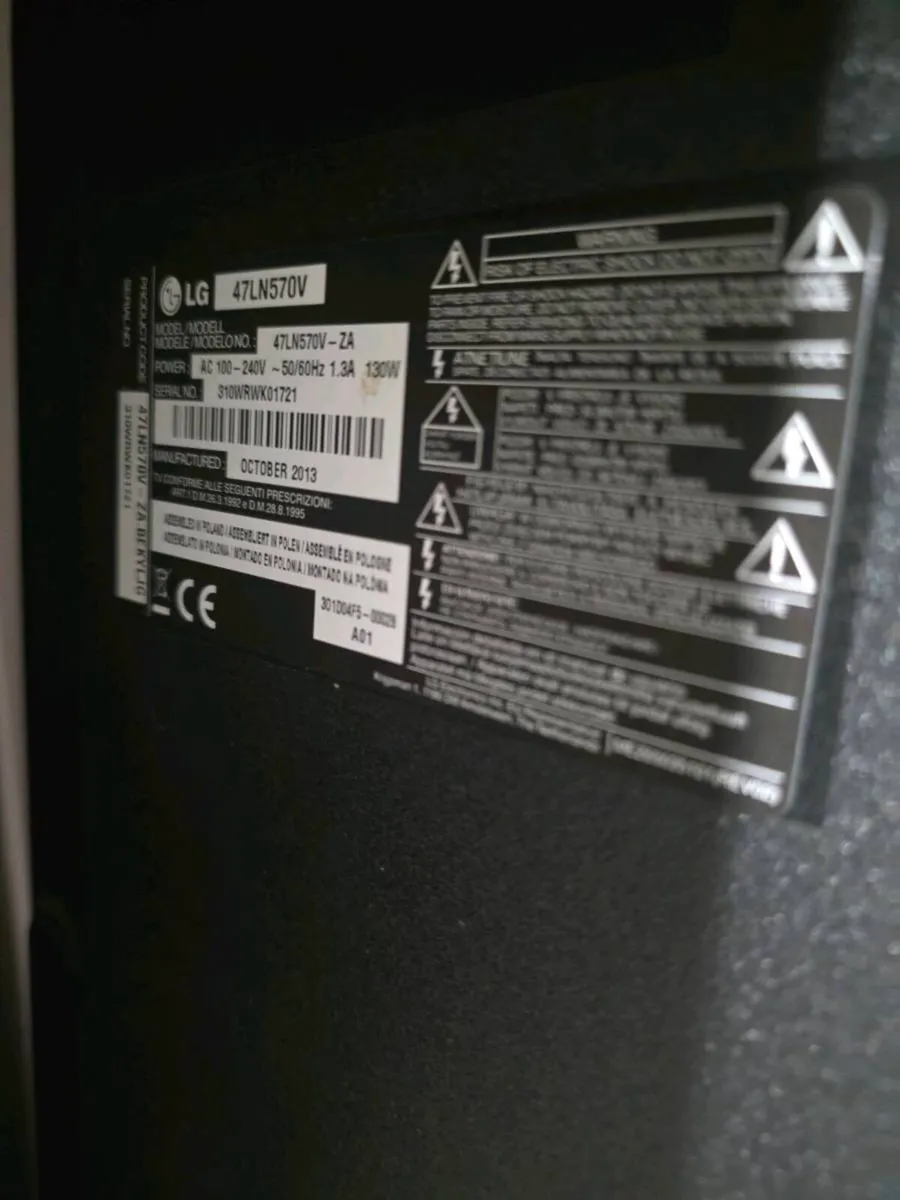 47" LG Smart Tv - Image 2