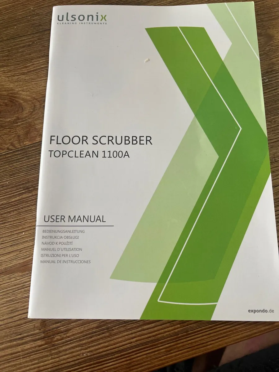 Ulsonix floor scrubber top clean 1100A - Image 2