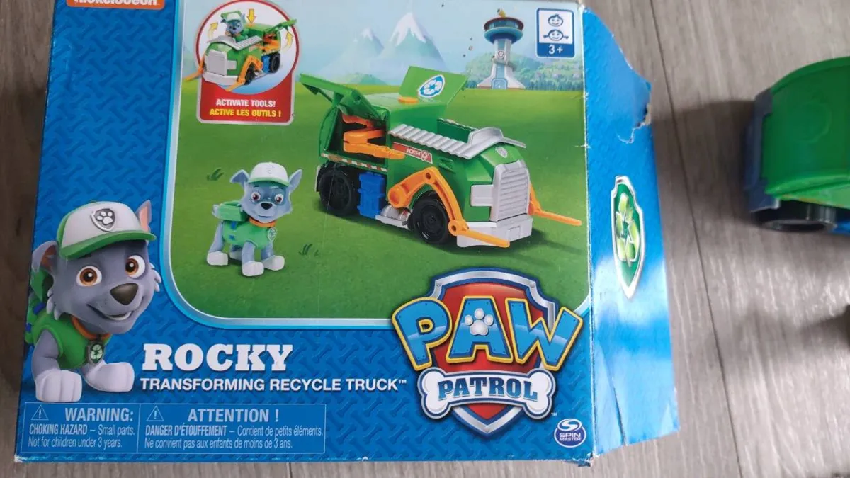 Limited edition rocky paw patrol - Image 1