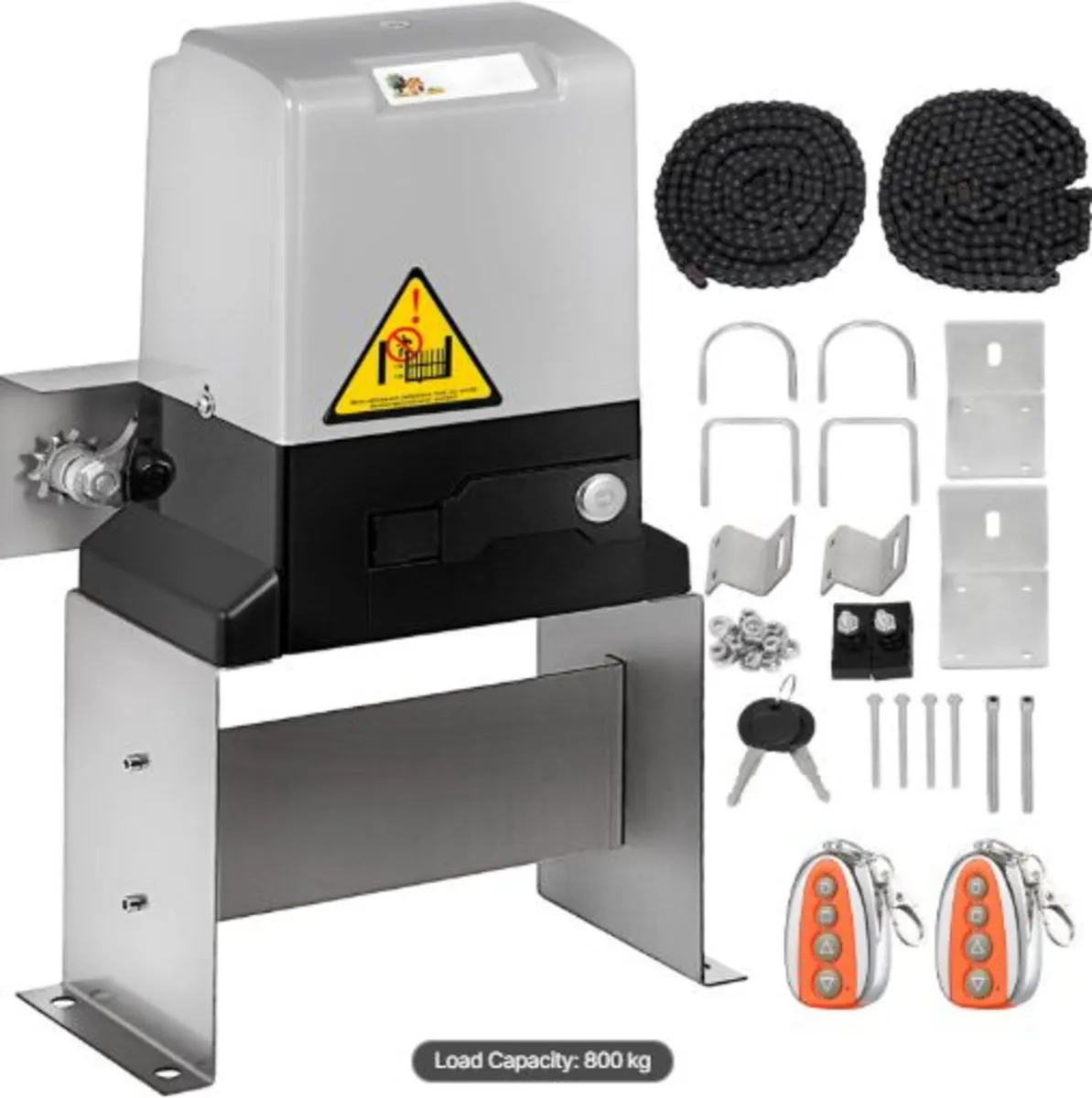 Sliding Gate Opener, AC600 1400Lbs with 2 Remote - Image 1