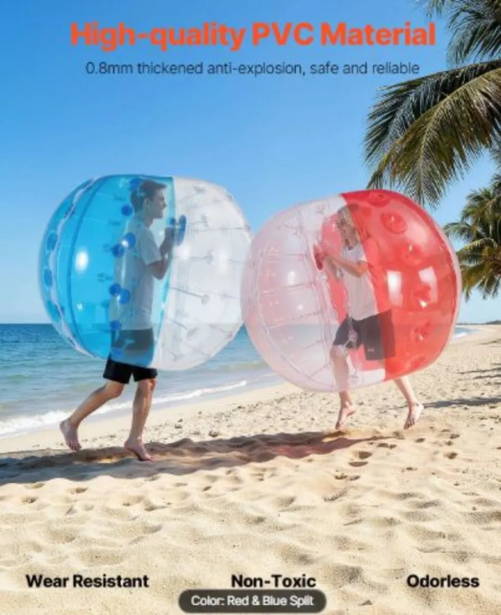 Inflatable Bumper Balls 2-Pack,5FT/1.5M Body Sumo - Image 4