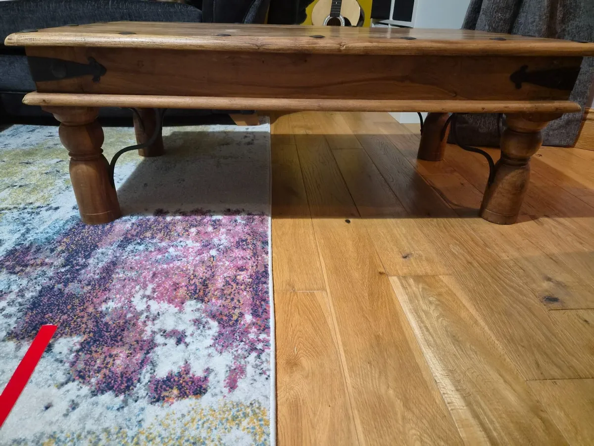 Coffee table rustic style - Image 2