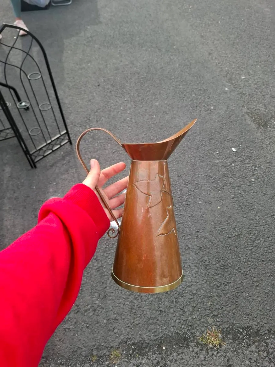 Copper ivy pitcher - Image 1