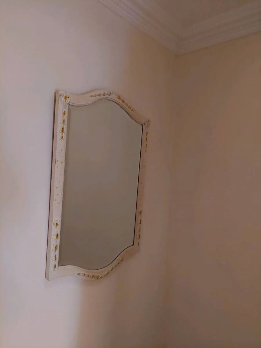 Shabby Chic Bevelled Glass Mirror - Image 4