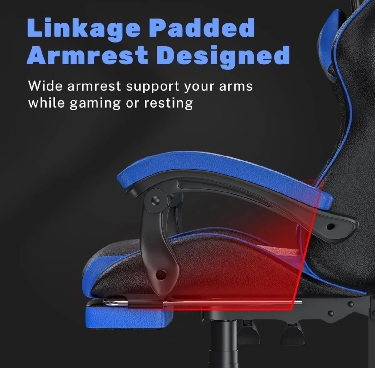 New Gaming Office Chair Reclining with Footrest - Image 4