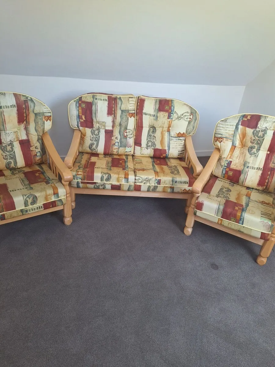 2 seater couch and 2 single seater couches - Image 1