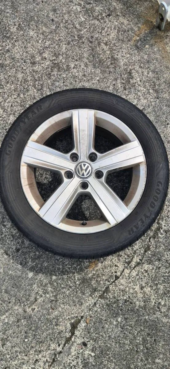 16" alloys VW Golf - Image 2
