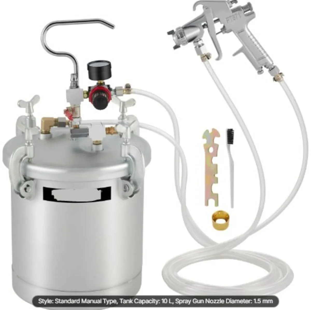 Commercial Paint Pressure Tank 2.5Gallons Pressure - Image 1